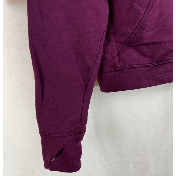 All In Motion Women Purple Hoodie Sweatshirt Size M Cotton/Spandex - Picture 5 of 6